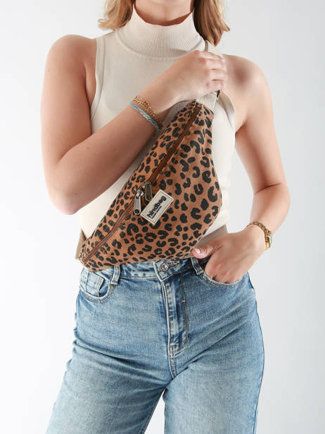 Heuptasje Hindbag Bruin leopard LE ander zicht 1